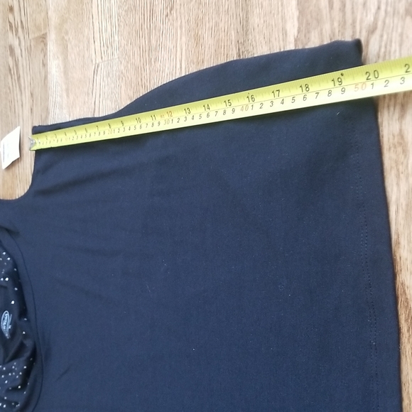 (XL) NWT Northern Reflections Sparkly Cowl Neck Tank Top Rayon Blend - Picture 6 of 10